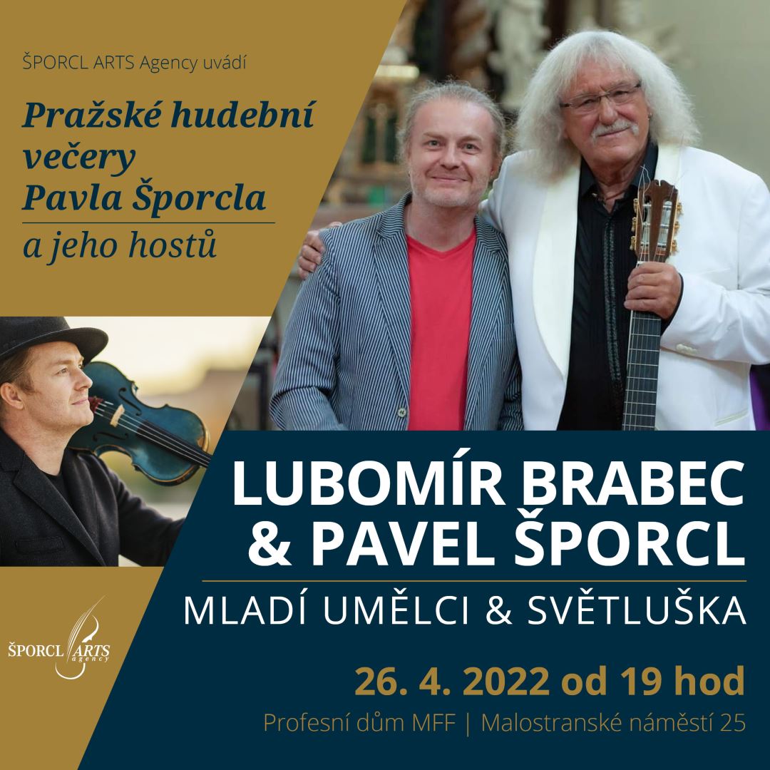 Pražské hudební večery 7, závěrečný koncert, Pavel Šporcl & Lubomír Brabec 