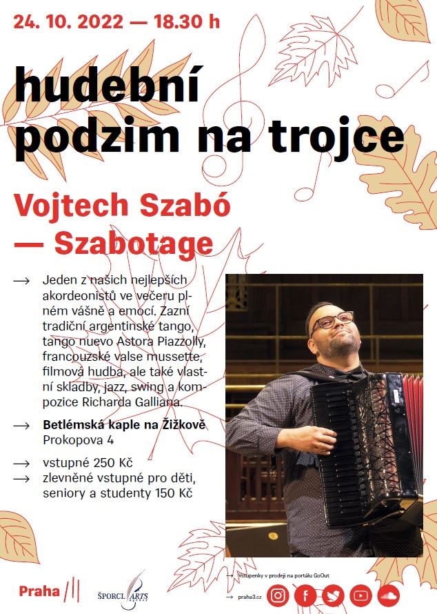 Hudební podzim na Trojce - Vojtech Szabó, Szabotake