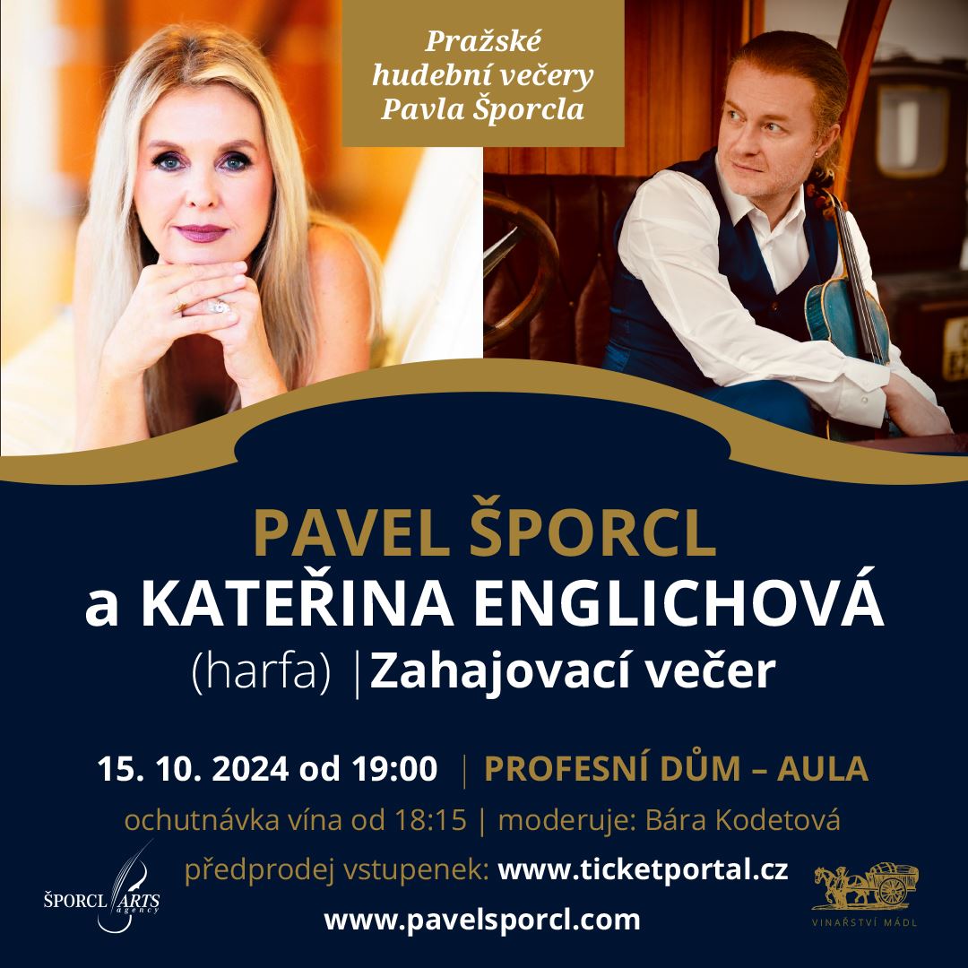 Pražské hudební večery Pavla Šporcla  - Zahajovací koncert s Kateřinou Englichovou
